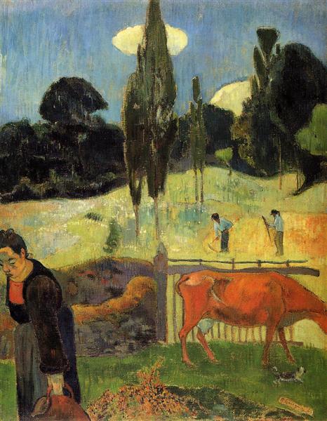 The red cow 