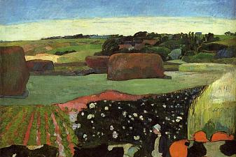 Haystacks in Brittany