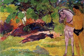 In the Vanilla Grove, Man and Horse (The Rendezvous)