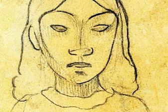 Tahitian woman‘s head