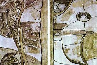 Floral and vegetable motifs