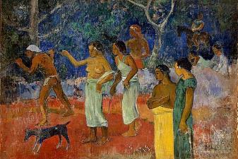 Scene from Tahitian Life