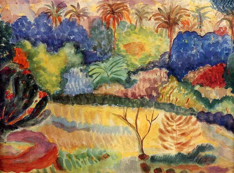 Tahitian landscape 