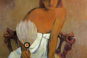 Girl with a Fan