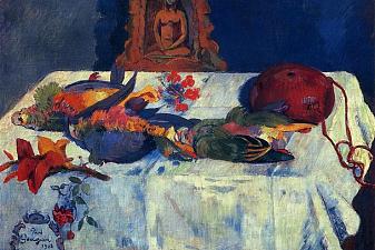 Still Life with Parrots