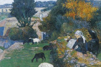 The Breton shepherdess