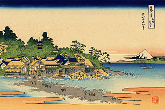 Enoshima in Sagami Province