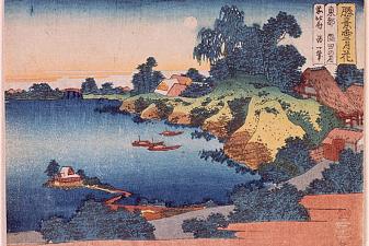 Moonlight over the Sumida River in Edo