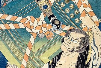 Onikojima Yatarō and Saihōin Akabōzu