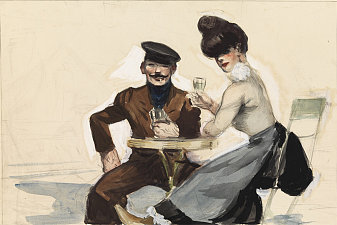 Couple Drinking