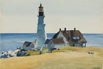 Lighthouse and Buildings, Portland Head, Cape Elizabeth, Maine