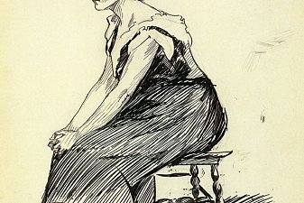 Study of a Seated Woman