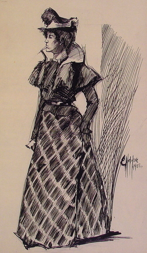 Study of a Standing Woman 