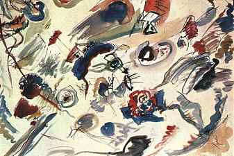 First abstract watercolor