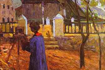 Gabriele Munter painting