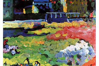 Munich-Schwabing with the church of St. Ursula