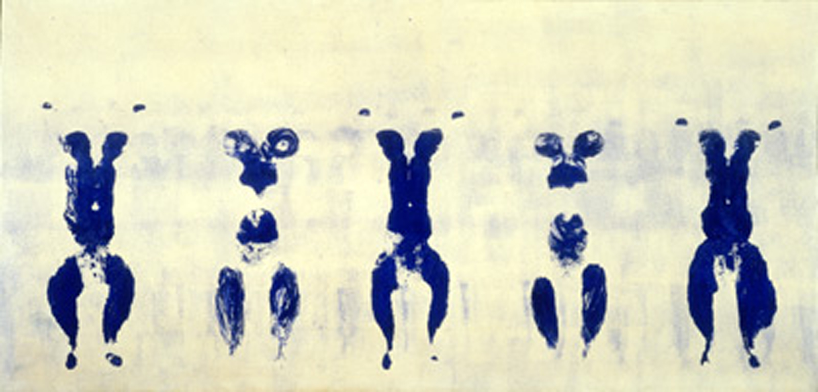 Anthropometries of the Blue Period 