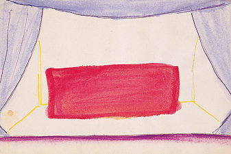 Monochrome red (theater)