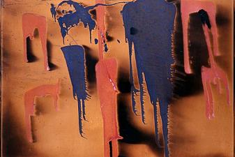 Untitled Color Fire Painting