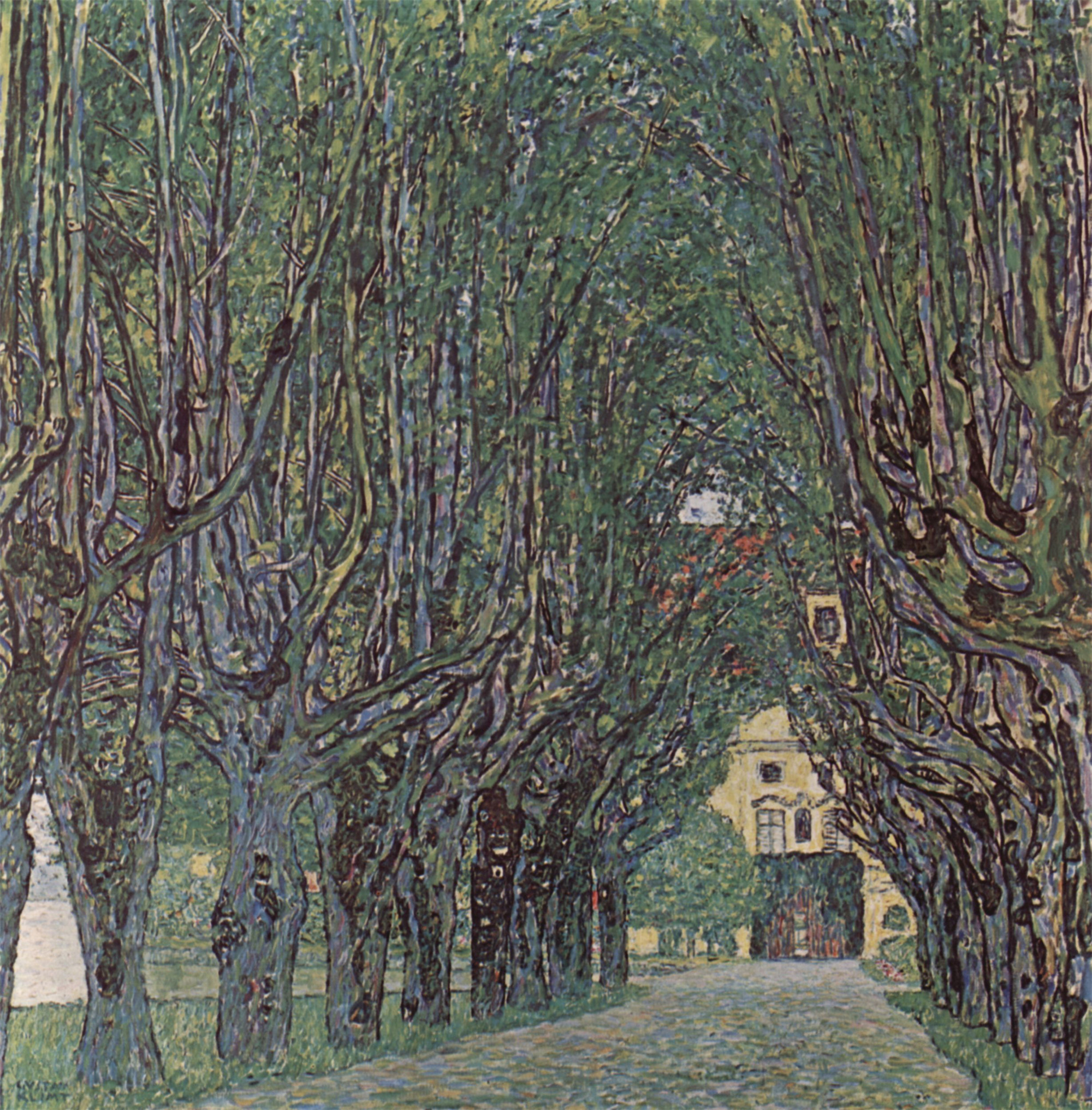 Avenue of Schloss Kammer Park 