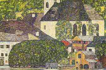 Church in Unterach on the Attersee