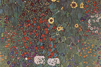 Country Garden with Sunflowers