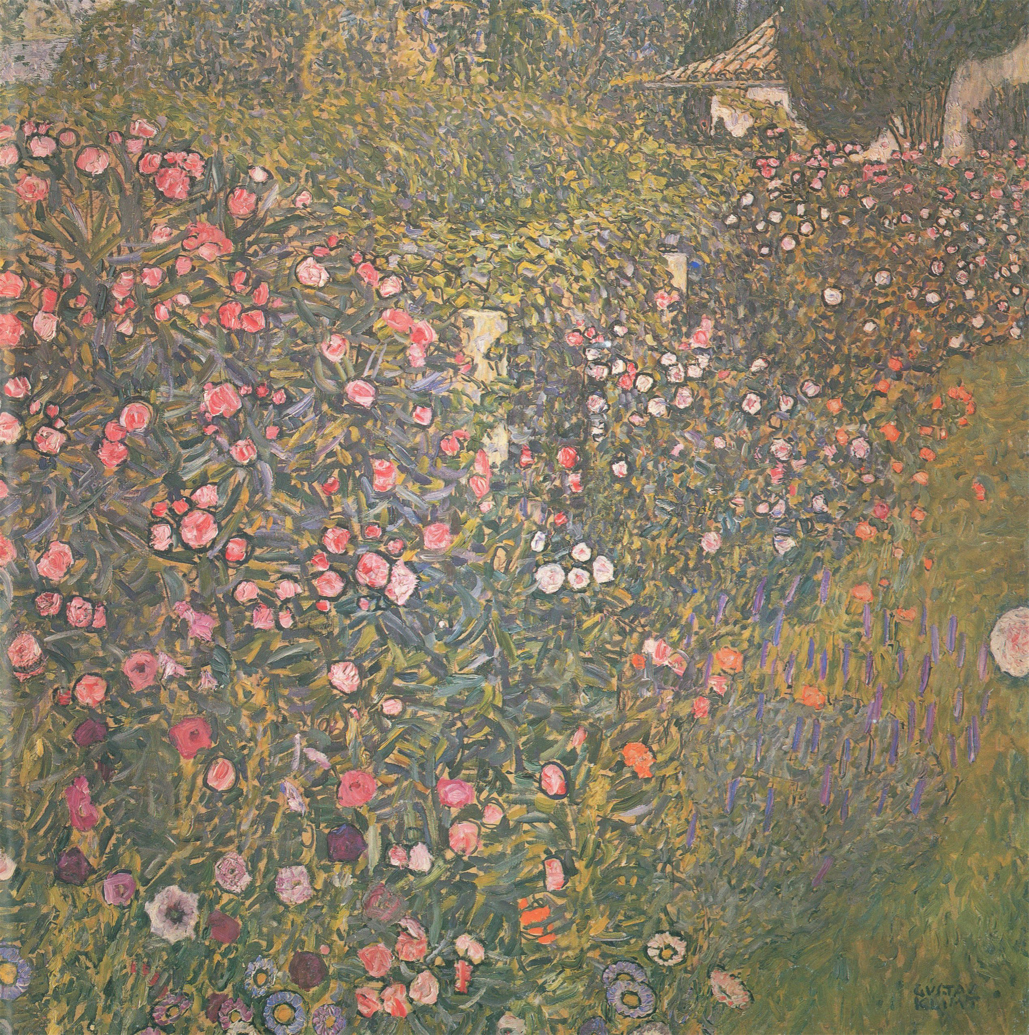 Italian horticultural landscape 