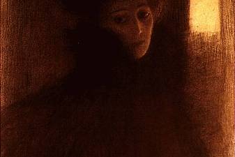 Lady with Cape and Hat