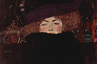 Lady with Hat and Featherboa