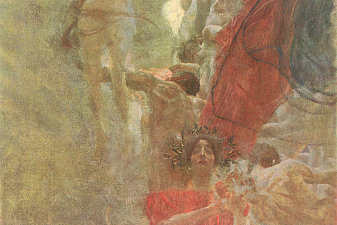 Painted composition design to medicine