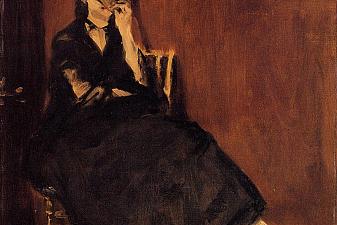 Berthe Morisot with a Fan