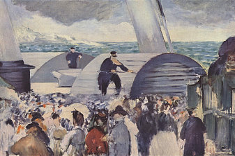 Embarkation after Folkestone