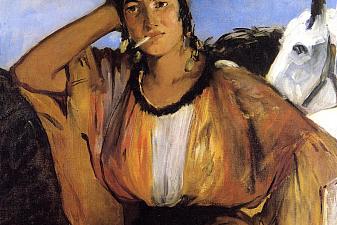 Gypsy with a Cigarette
