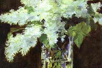 Lilac in a glass