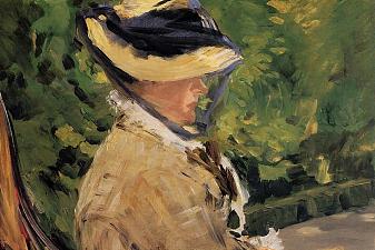 Madame Manet at Bellevue