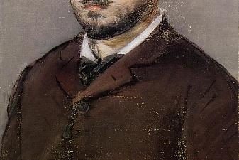 Portrait of composer Emmanuel Chabrier