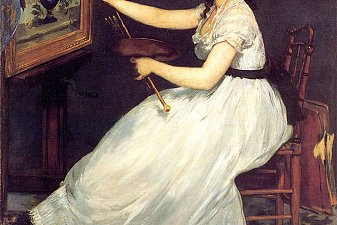 Portrait of Eva Gonzales