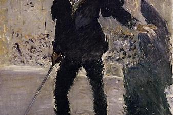 Portrait of Faure as Hamlet