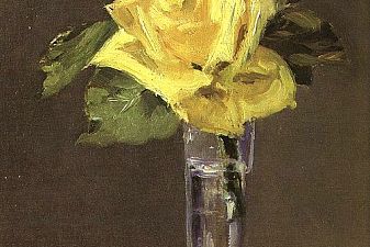 Roses in a Champagne Glass