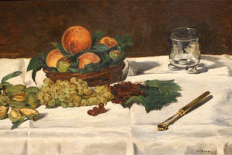 Still Life: Fruits on a Table