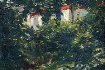The garden around Manet's house