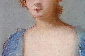 Young woman in a negligee