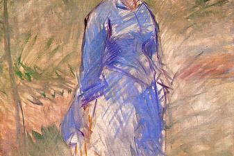 Young woman in the garden