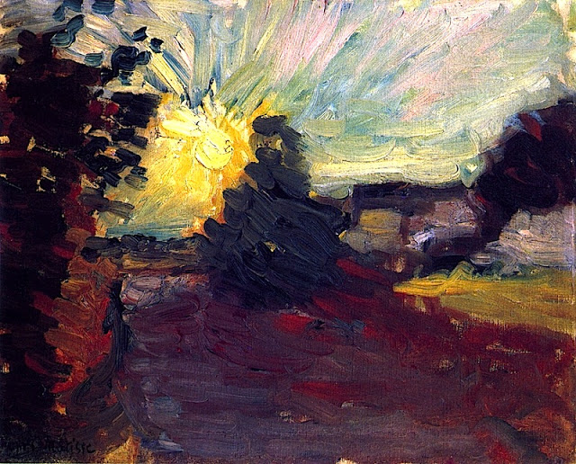 Sunset in Corsica 