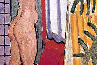 An Nude Dtanding Before An Open Door