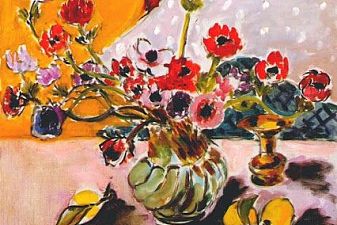 Anemones and Chinese Vase