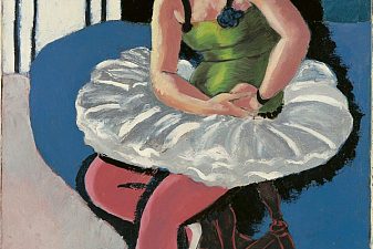 Ballet Dancer Seated on a Stool