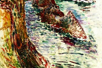 Beautiful Island At Sea