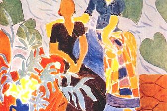 Black Dress and Violet Dress