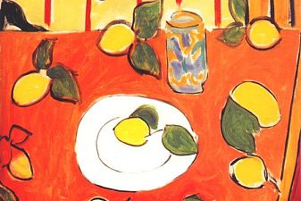 Black Philodendron and Lemons